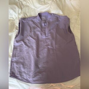 Figs lavender dew Rafaela top